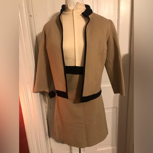 Vtg. 2 pc. Formal dress by: Banff LTD knits in fashion. Size: 8 Made in Italy. - Picture 6 of 16